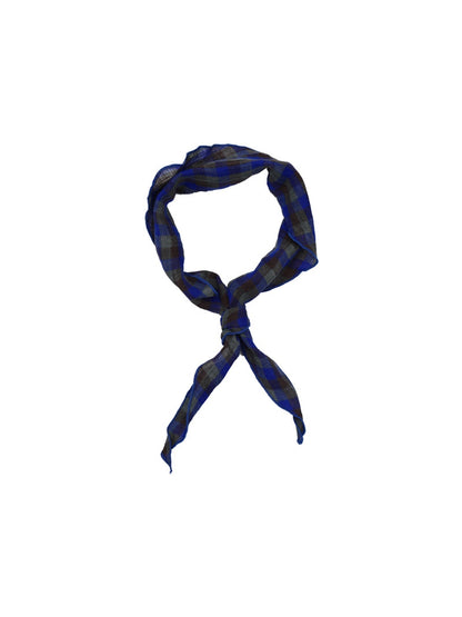 Scarvii - Retro Plaid Lightweight Triangle Bandana