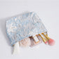 Cosbai - Floral Makeup Bag with Embossed Flower Bag