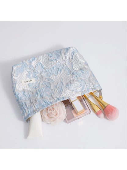 Cosbai Floral Makeup Bag with Embossed Flower Bag product image