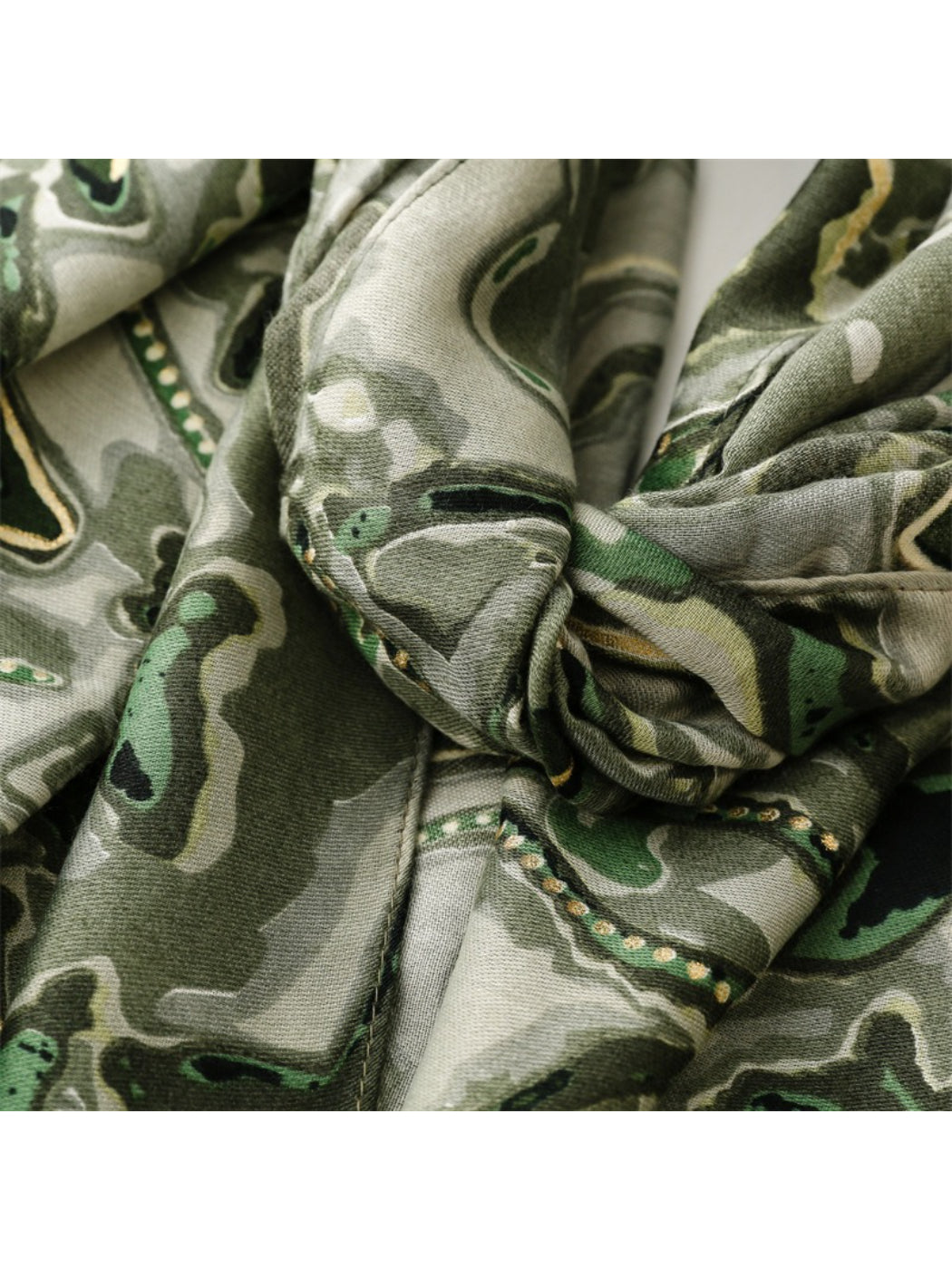 Scarvii - Abstract Marble Print Scarf