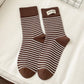 Rufia - Striped Mid-Calf Socks