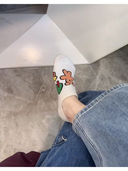 Rufia - Cute Bear & Bunny Ankle Socks product image 8