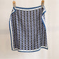 Scarvii - Retro Dot Print Square Neck Scarf Wrap