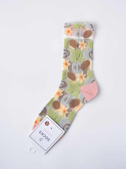 Rufia - Vegetable Pattern Summer Socks