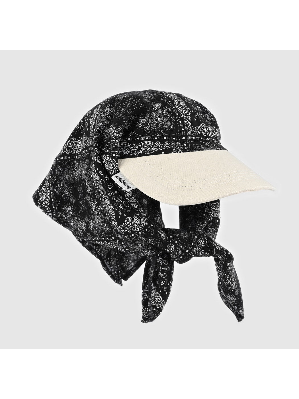 Haila - Retro Printed Curved Brim Headscarf Cap