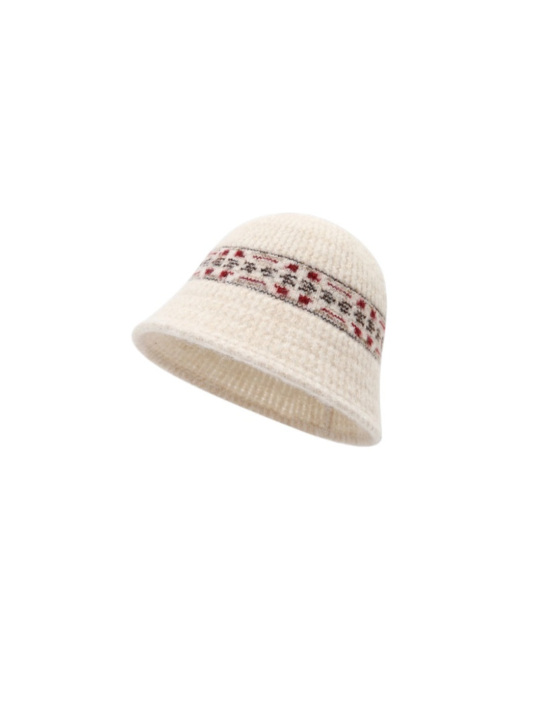 Haila - Winter Vintage Knitted Bucket Hat