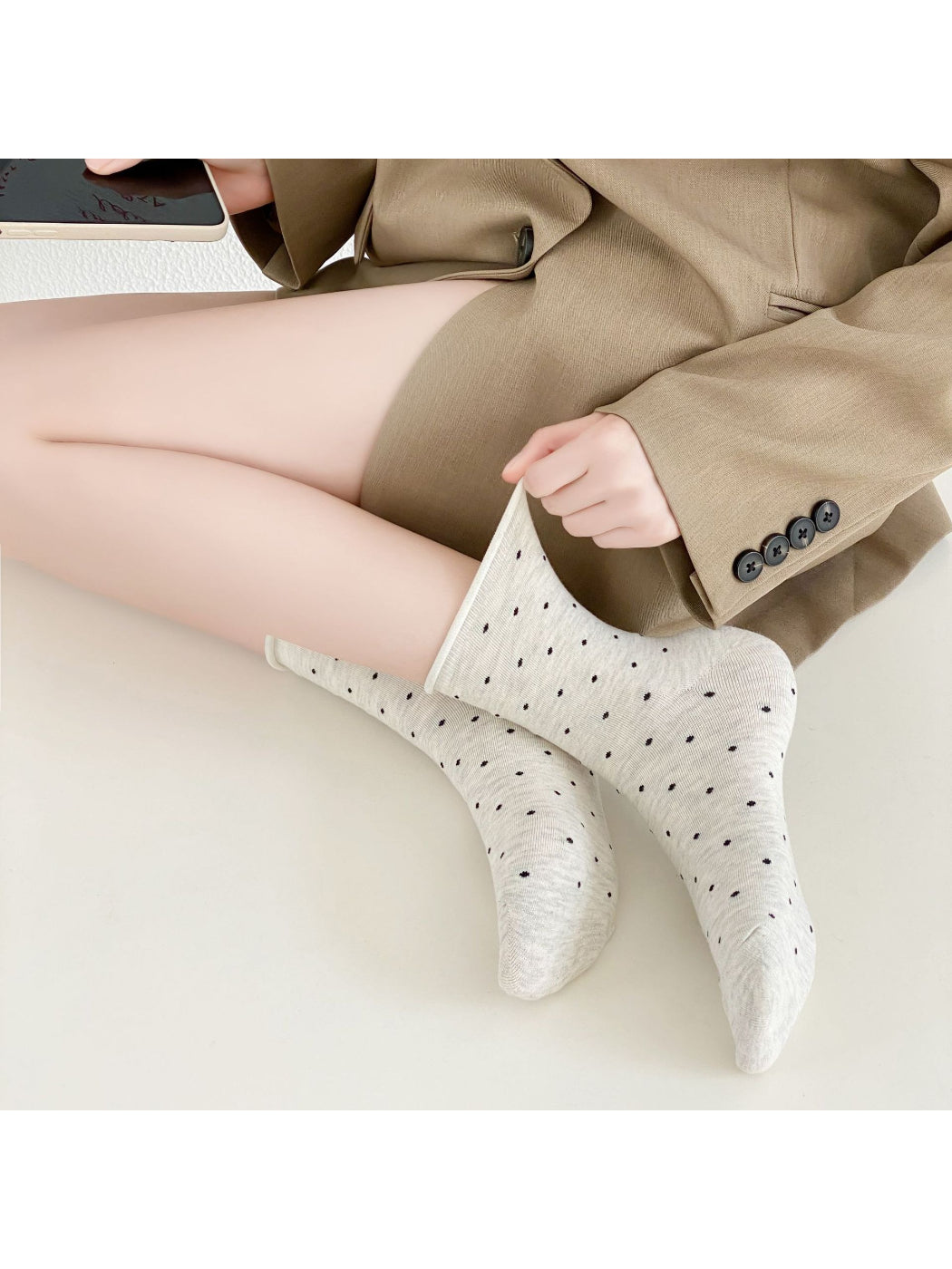 Rufia - Everyday Polka Crew Socks product image 2
