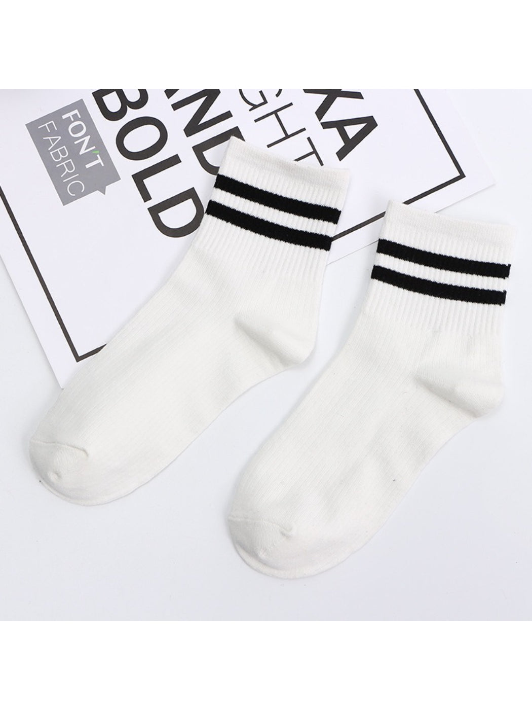 Rufia - Classic Double Stripe Crew Socks product image 4
