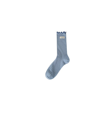 Rufia - Lightweight Knit Ruffle Crew Socks product image 2