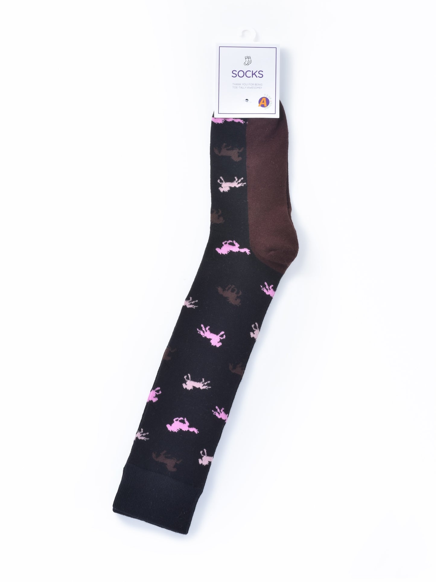 Rufia - Horseback Rider Pattern Calf-Length Socks