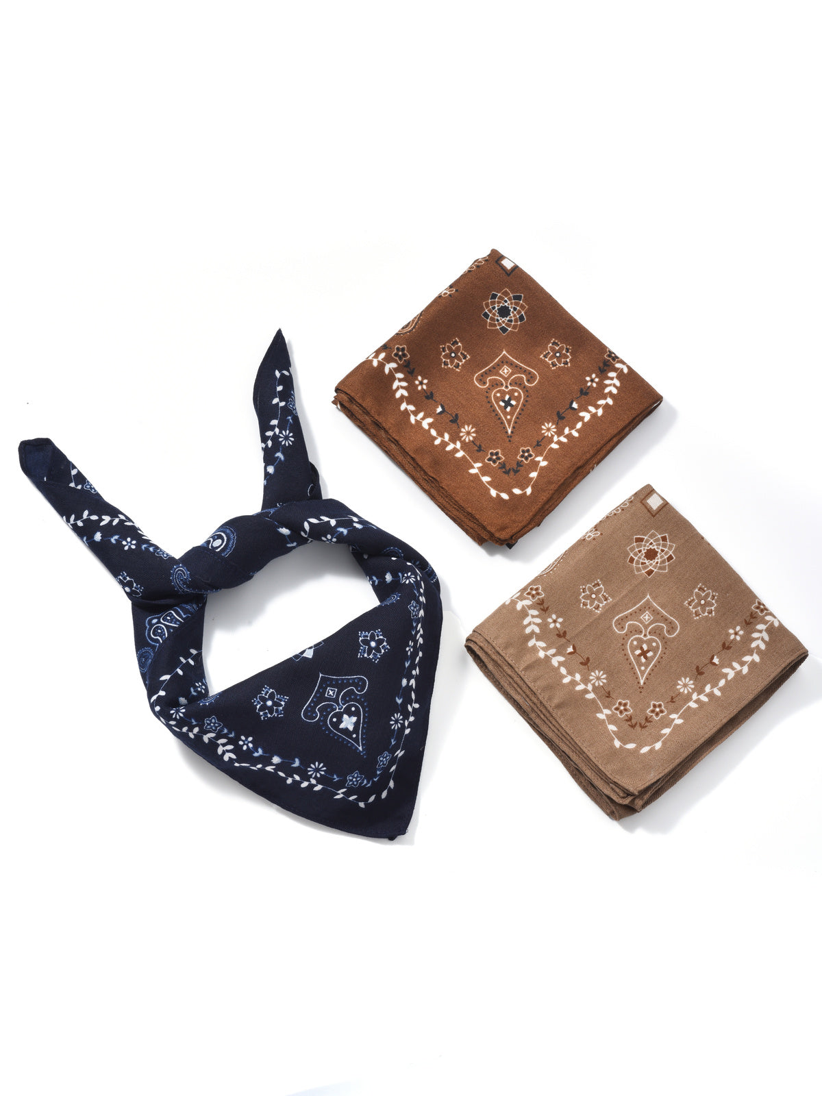 Scarvii - Square Scarf with Paisley Print – Fresh & Vintage