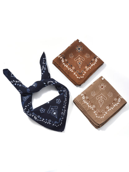 Scarvii - Square Scarf with Paisley Print – Fresh & Vintage