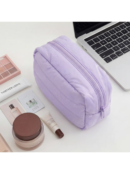 Cosbai - Quilted Puffer Cosmetic Bag