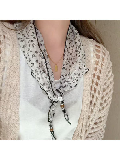 Scarvii - Elegant Lightweight Neck Accent Scarf
