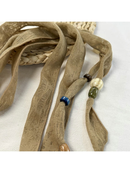 Scarvii - Minimal Elongated Tie Detail Fashion Necklace