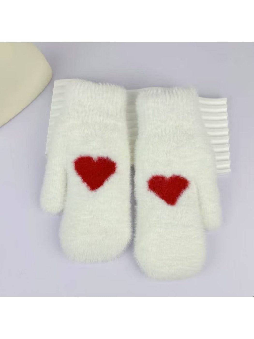 Gloving – Heart Pattern Full-Finger Winter Gloves