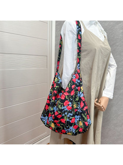Cosbai - Floral Print Sling Bag