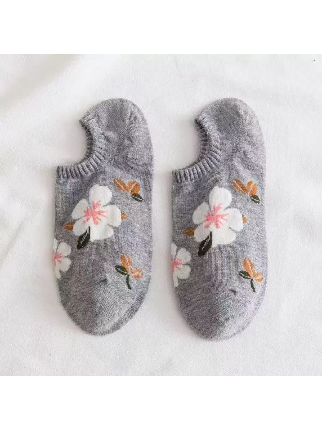 Rufia - Soft Floral Pattern Low Cut Invisible Socks product image 6
