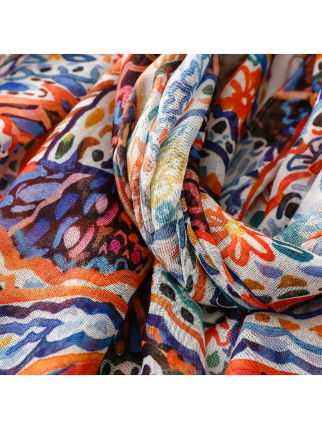 Scarvii - Bohemian Paisley Travel Scarf for Women