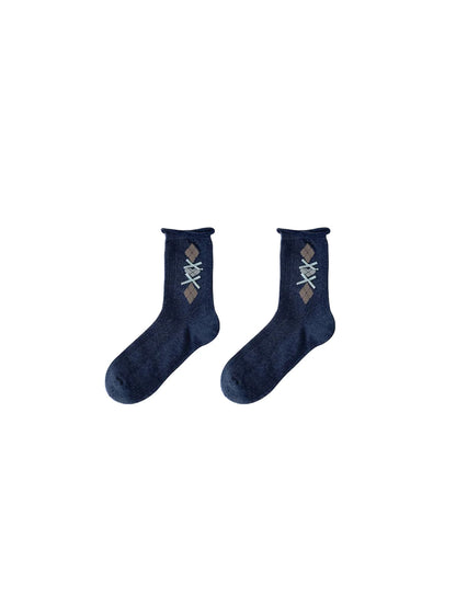 Rufia - Fold-Over Cuff Crew Socks