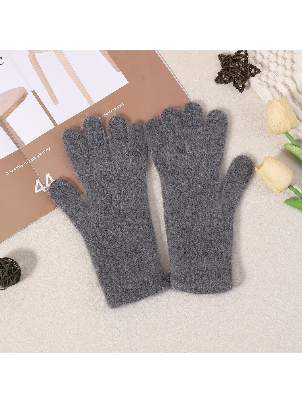 Gloving - Solid Color Touchscreen Winter Gloves
