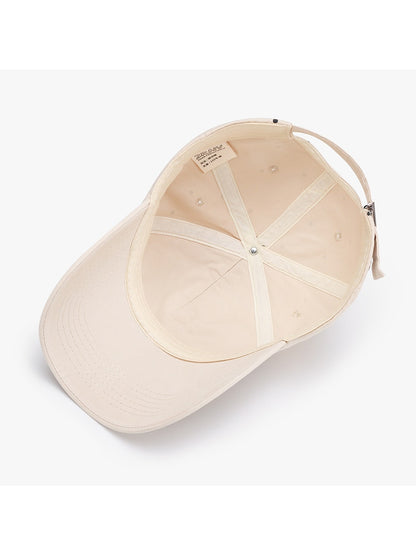 Haila - Round Crown Bow Accent Baseball Cap