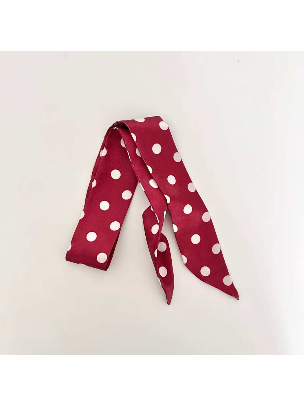 Scarvii Playful Polka Dot Skinny Scarf
