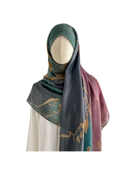 Scarvii - Modern Geometric Printed Summer Wrap Scarf