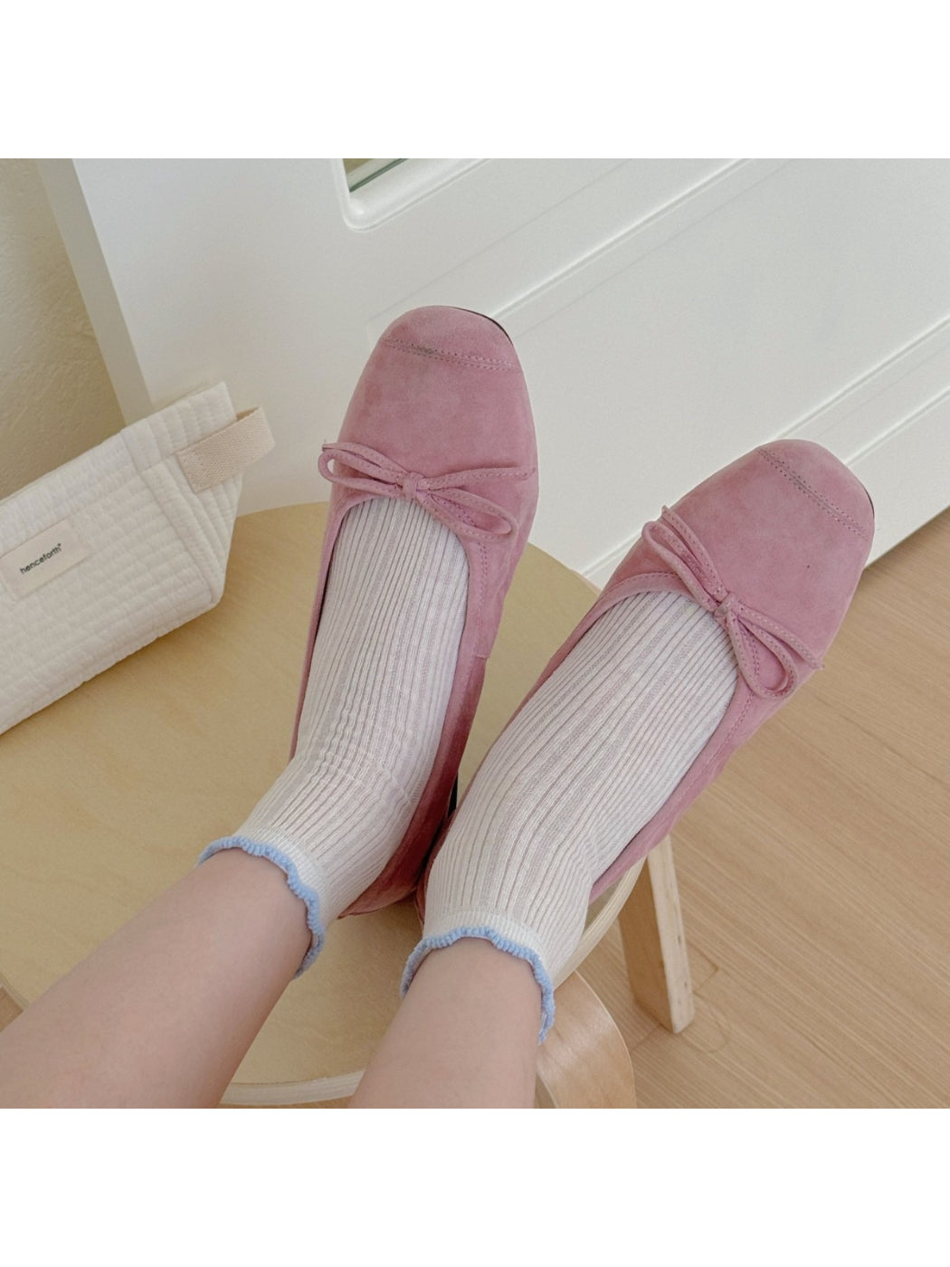 Rufia - Soft Ribbed Frill Ankle Socks product image 4