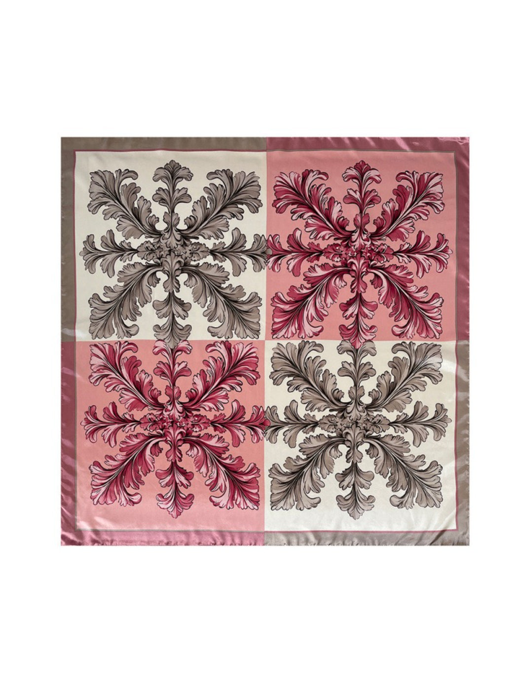 Scarvii - Vintage Baroque Print Square Scarf
