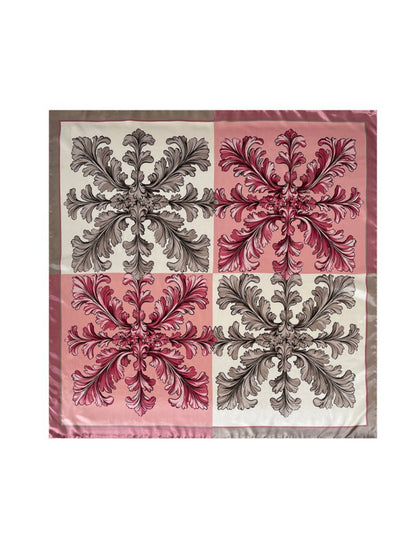 Scarvii - Vintage Baroque Print Square Scarf