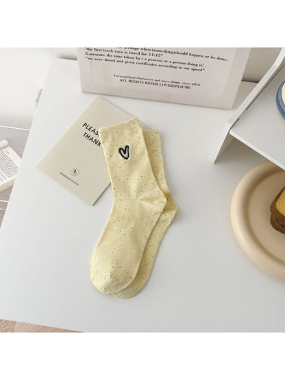 Rufia - Sweetheart Confetti Crew Socks