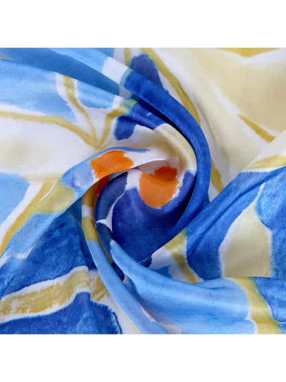Scarvii - Vibrant Watercolor Printed Fashion Scarf