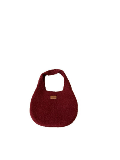 Cosbai - Rounded Knit Tote Bag