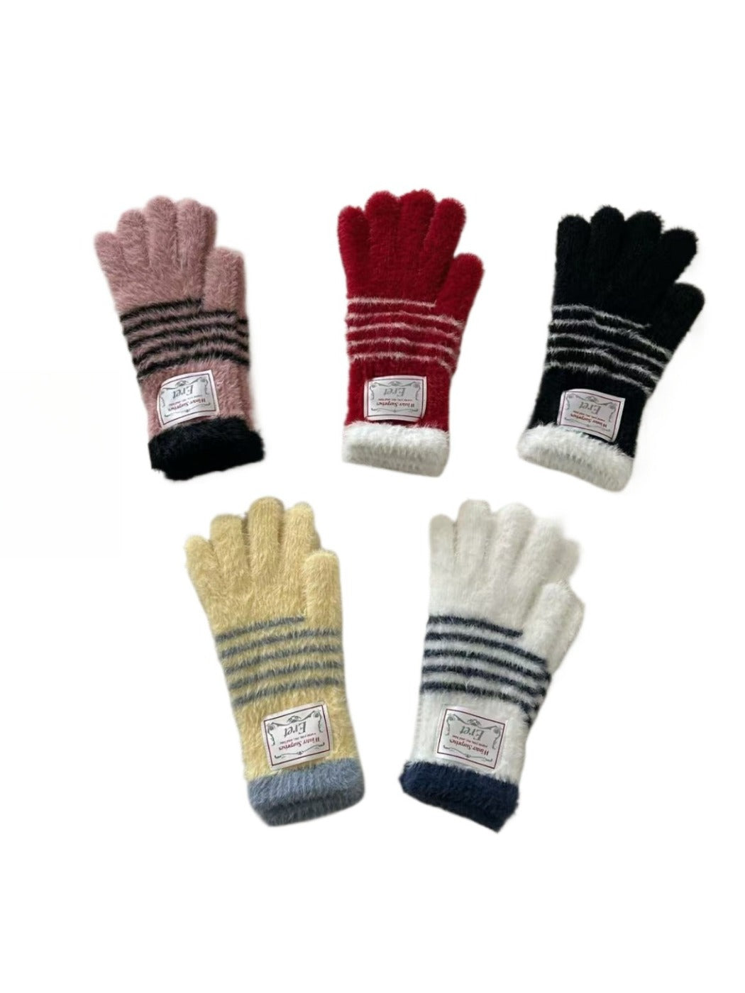 Gloving - Women’s Touchscreen Stripe Gloves