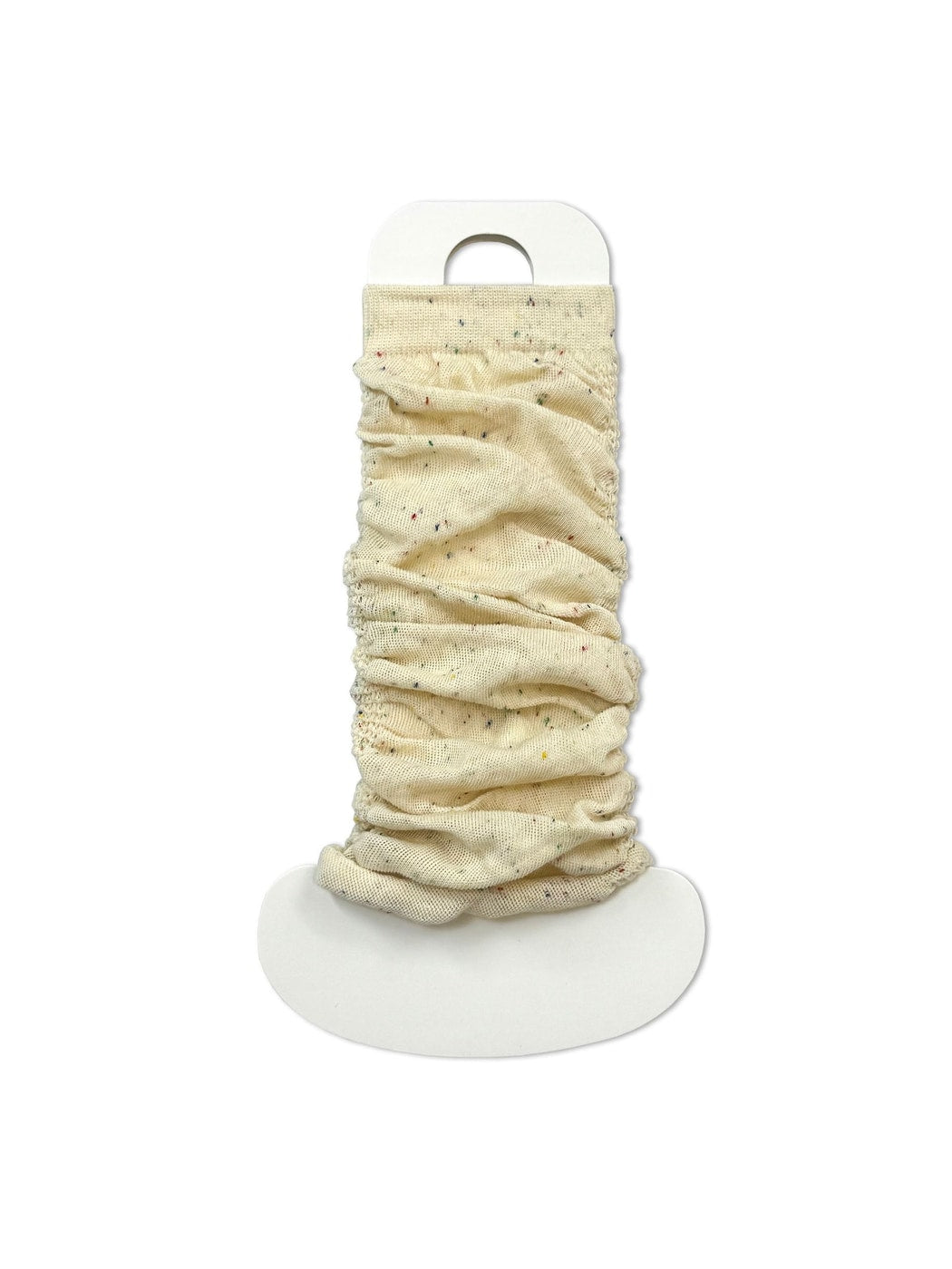 Cozyra - Speckled Ruched Mid-Calf Leg Warmers