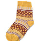 Rufia - 5 Pairs Bohemian Wool-Blend Socks Set