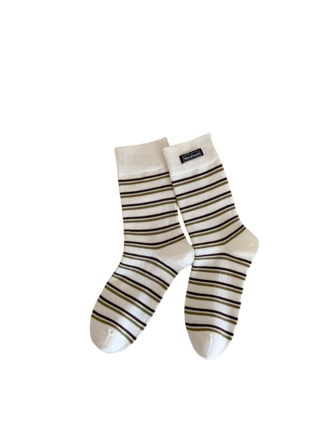 Rufia - Vintage Stripe Mid-Calf Socks