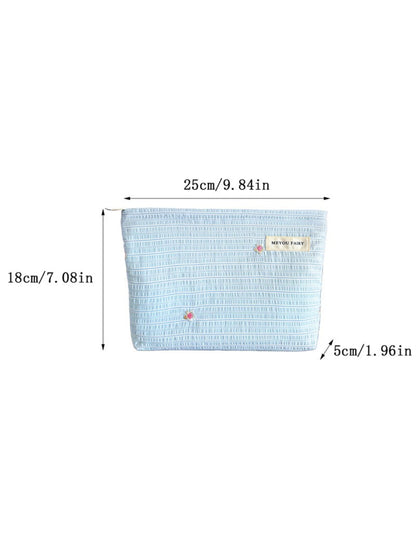 Cosbai Pastel Stripe Cosmetic Bag product image