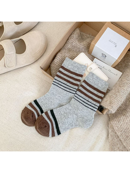 Rufia - Classic Striped Ribbed Crew Socks product image 9