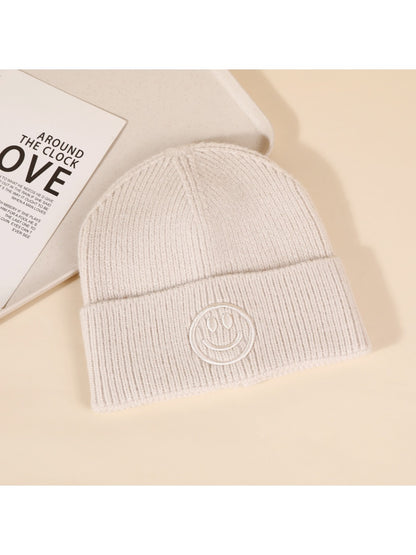 Haila - Winter Knitted Beanie with Smiling
