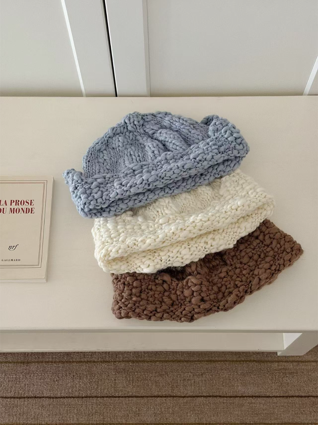 Haila - Cat Ear Fuzzy Knit Beanie