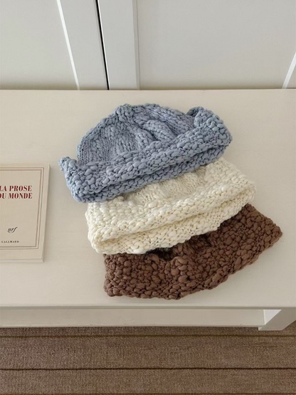 Haila - Cat Ear Fuzzy Knit Beanie