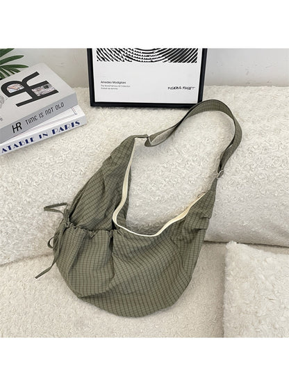 Cosbai - Croissant Shoulder Bag for Women