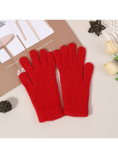 Gloving - Solid Color Touchscreen Winter Gloves