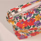 Cosbai - Flower Print Makeup Storage Pouch
