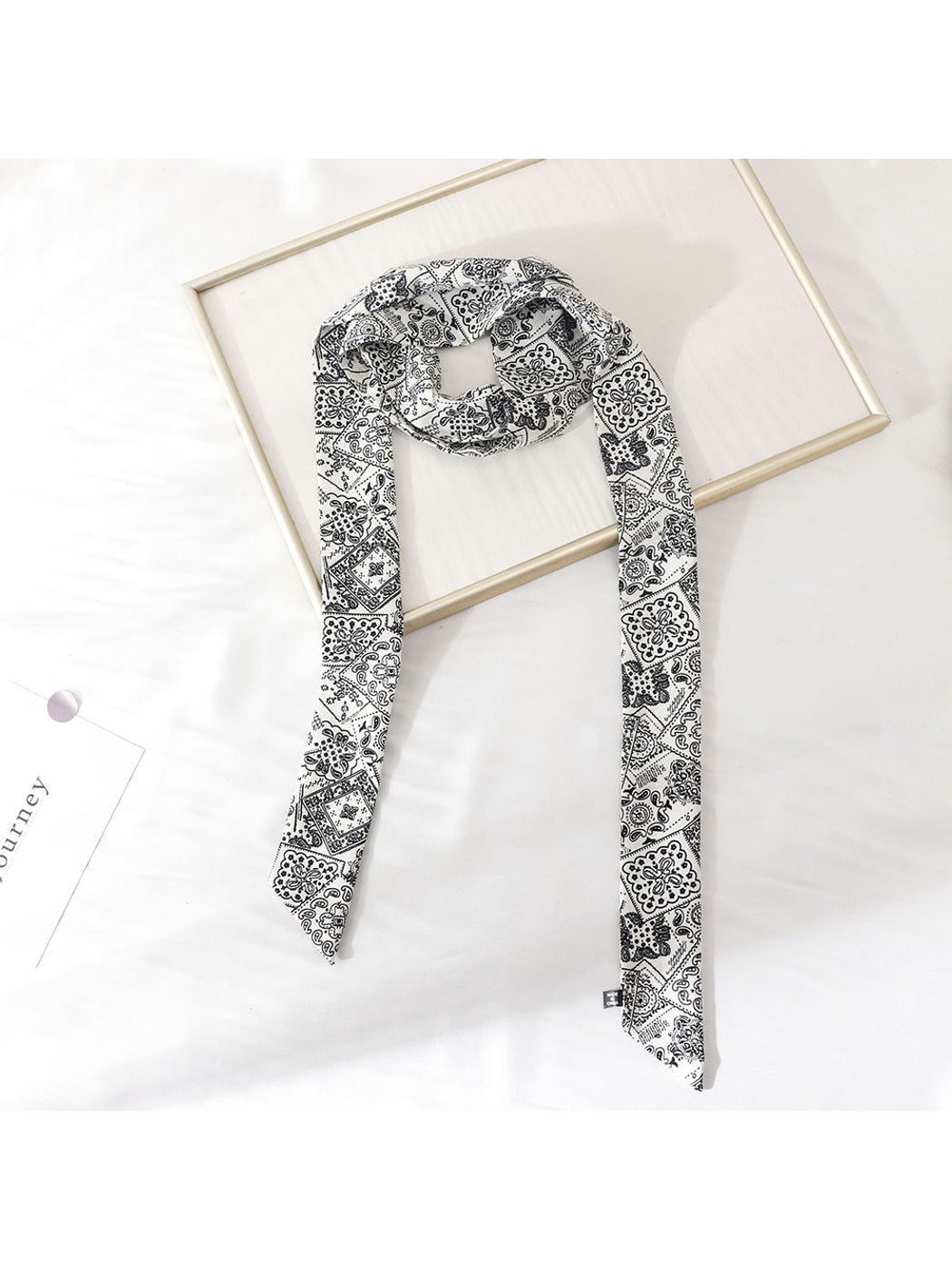 Scarvii - Print Long Narrow Scarf
