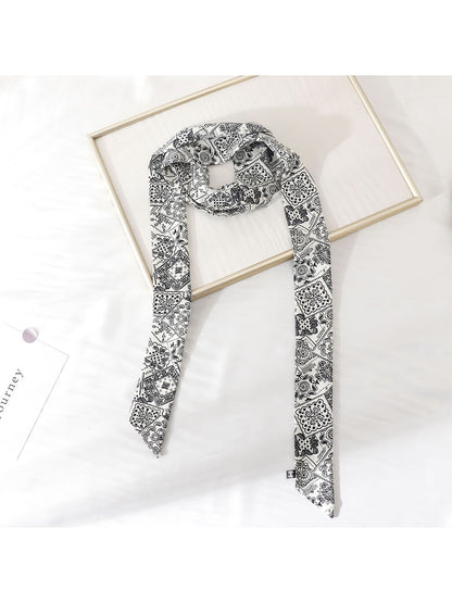Scarvii - Print Long Narrow Scarf