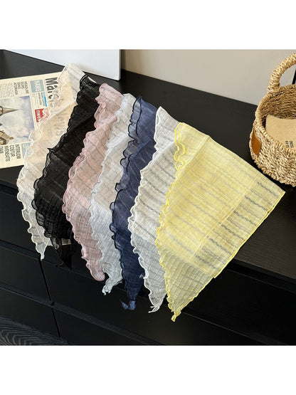 Scarvii - Simple Solid Color Triangle Bandana