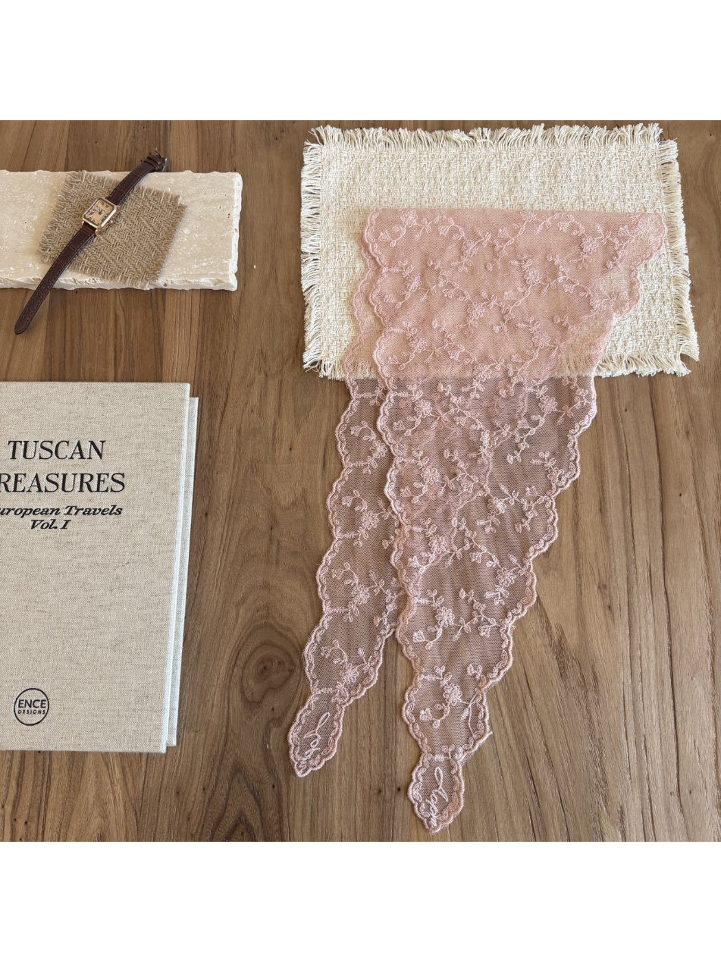 Scarvii Floral Lace Triangle Scarf product image